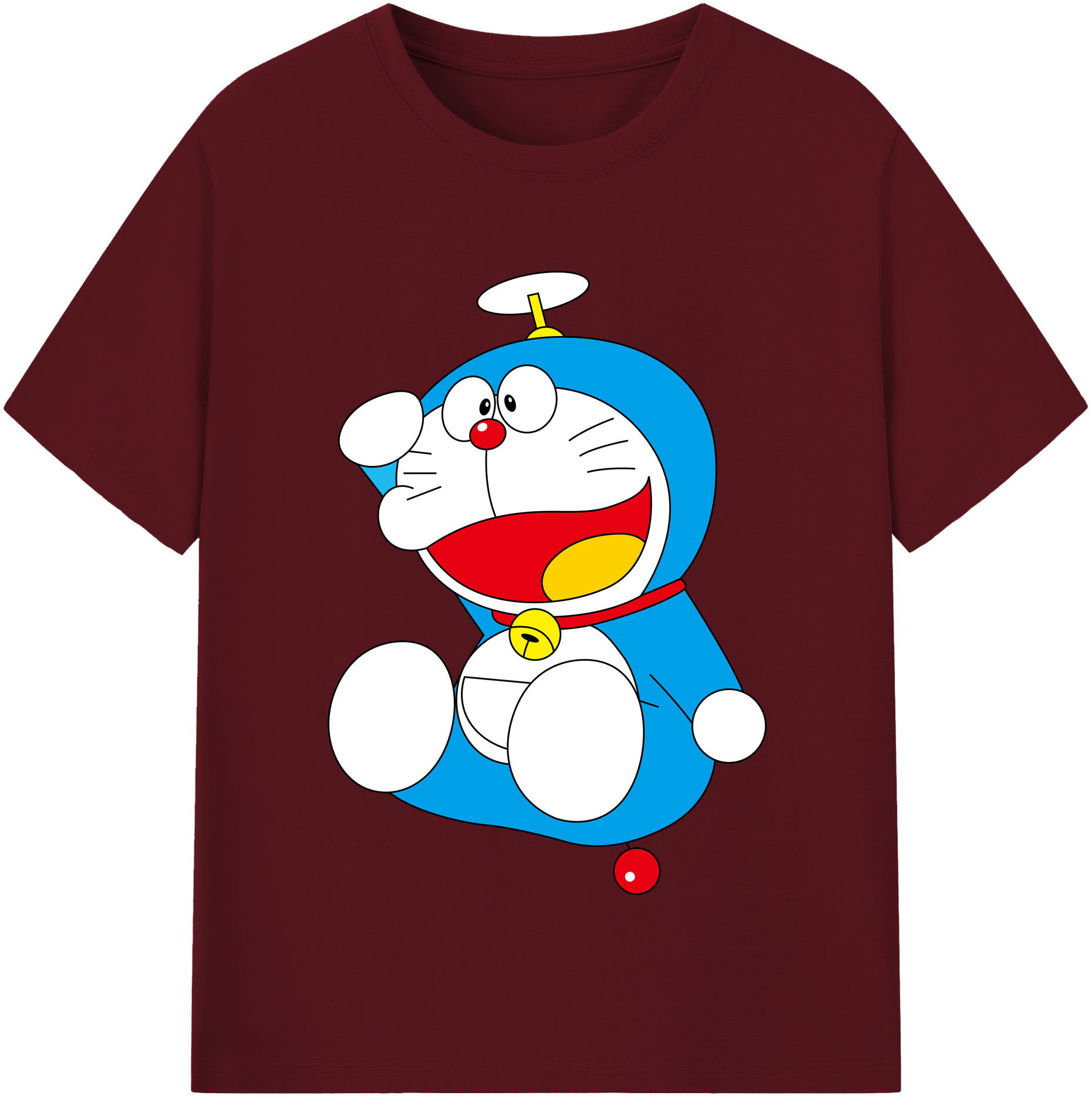 （画像用） ドラえもん Doraemon 綿100％半袖Tシャツ（フロントプリント）
